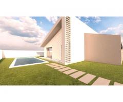 Bella Villa moderna su unico piano con tanto giardino e possibilità di piscina