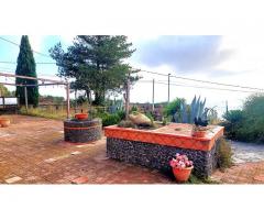 Ristorante pizzeria ai piedi dell'Etna in casale in stile siciliano