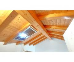 Deposito con bel frutteto